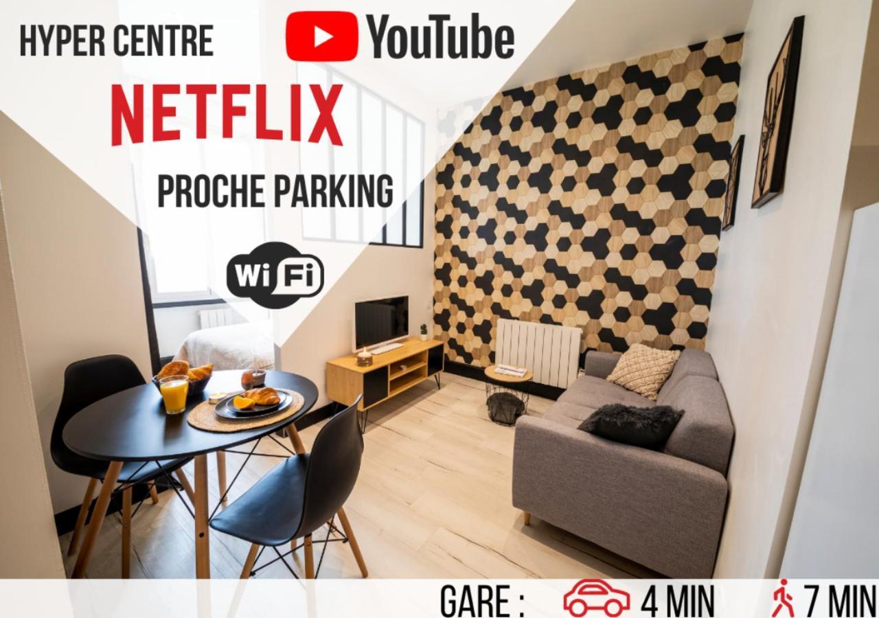 Magnifique Appartement - " Le Scandi " - Hyper Centre Ville Αζάν Εξωτερικό φωτογραφία